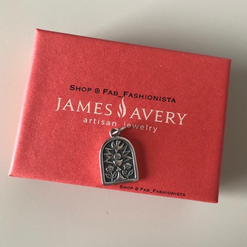 James Avery Confirmation Charm Sterling Silver
